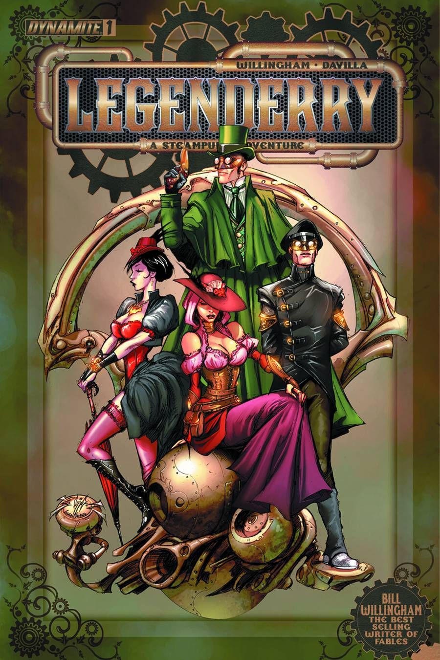 Legenderry: A Steampunk Adventure #1 Comic
