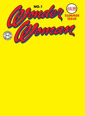 Wonder Woman #1 (2026 Facsimile Edition Cvr B Blank Card Stock Variant)