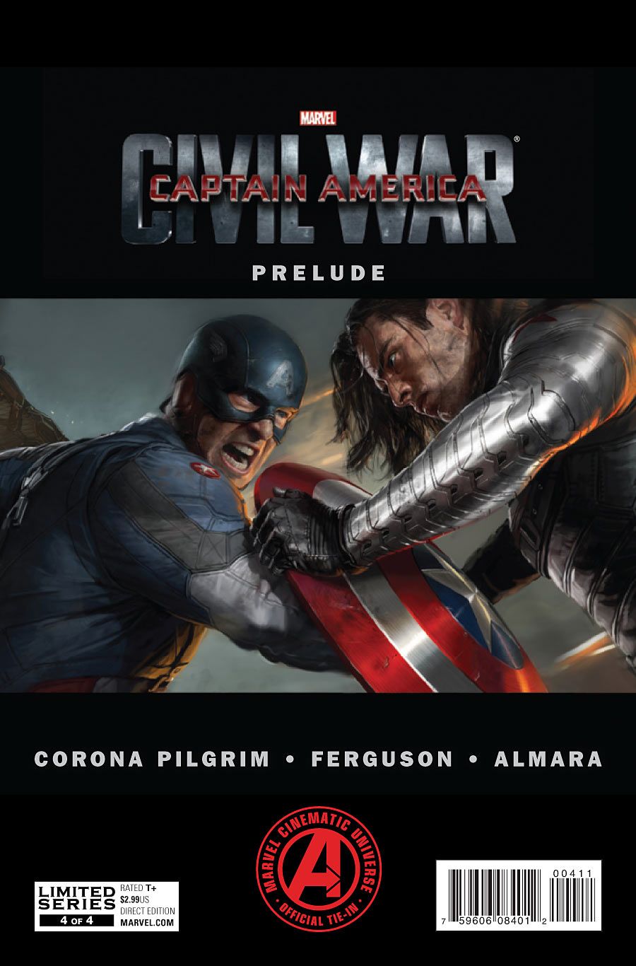 Captain America: Civil War Prelude #4 Comic