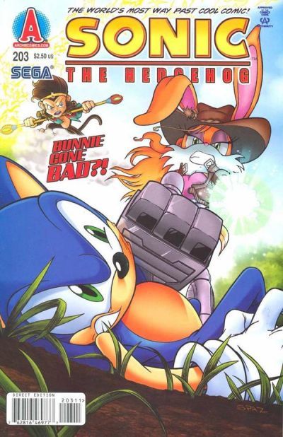 Sonic the Hedgehog #203 Comic