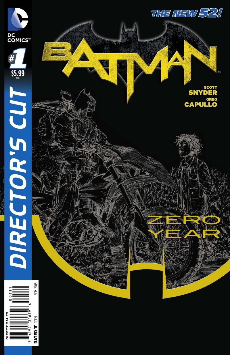 Batman Zero Year Directors Cut #1 Comic