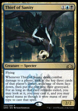 Thief of Sanity (Guilds of Ravnica) Trading Card