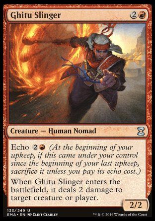 Ghitu Slinger (Eternal Masters) Trading Card