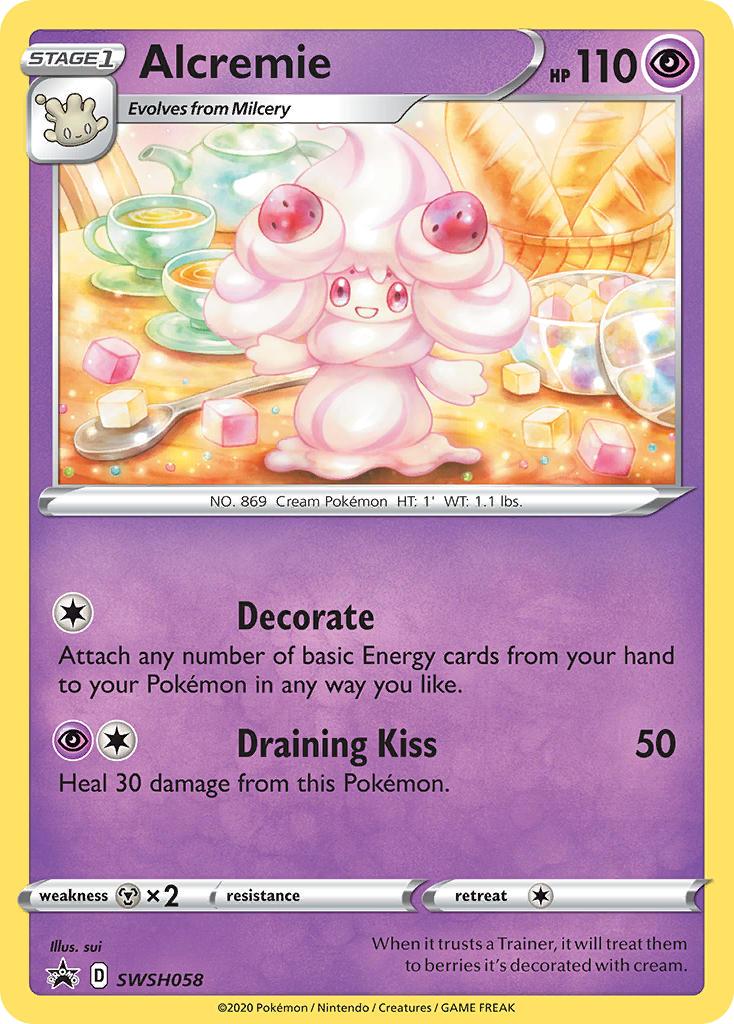 Milcery Pokémon Card