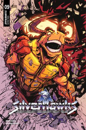 Silverhawks #9 (Cvr G Inc 1:10 David Cousens Battle Damage Original Variant)