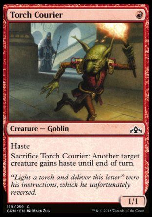 Torch Courier (Guilds of Ravnica) Trading Card