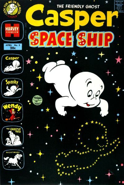 Casper Space Ship #5 Comic