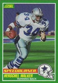 Herschel Walker 1989 Score #317 Sports Card