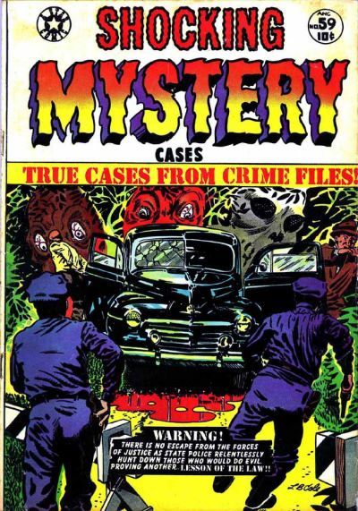 Shocking Mystery Cases #59 Comic
