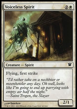 Voiceless Spirit (Innistrad) Trading Card