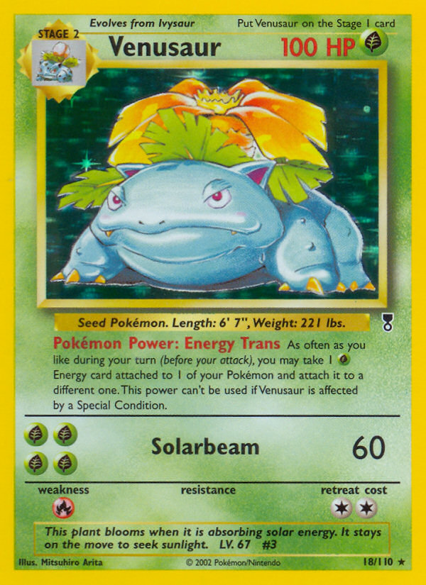 Venusaur (18/110) - Legendary Collection Pokémon Card