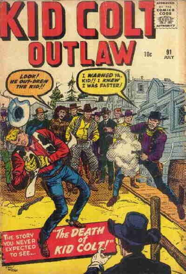 Kid Colt Outlaw #91