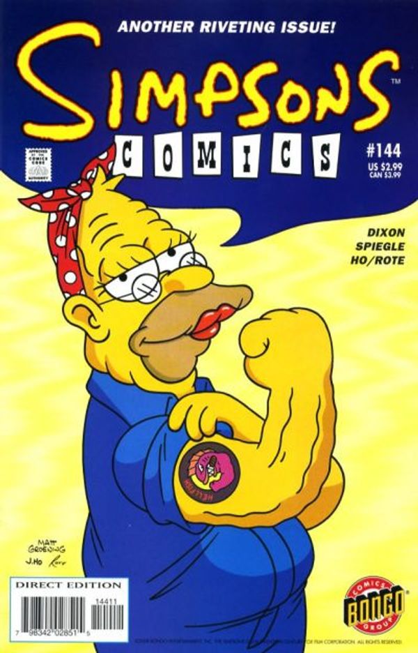 Simpsons Comics #144
