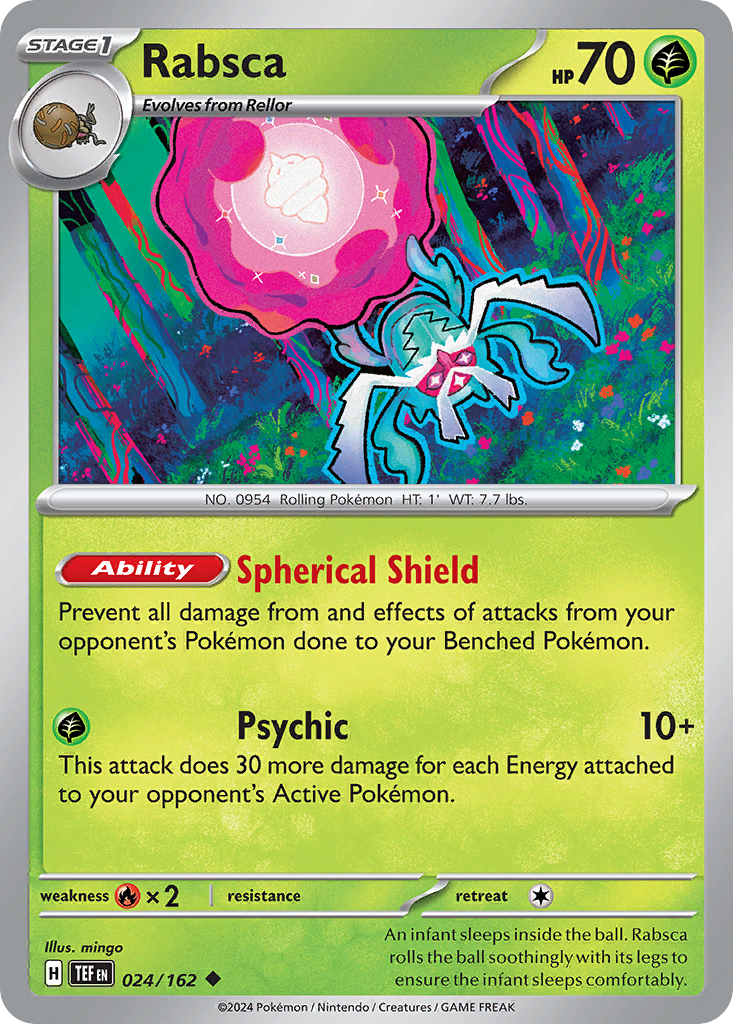 Rabsca (24/162) - Temporal Forces Pokémon Card