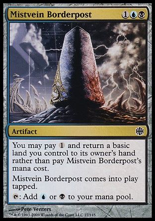 Mistvein Borderpost (Alara Reborn) Trading Card