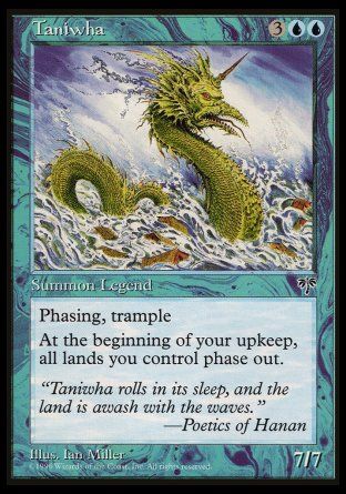 Taniwha (Mirage) Trading Card