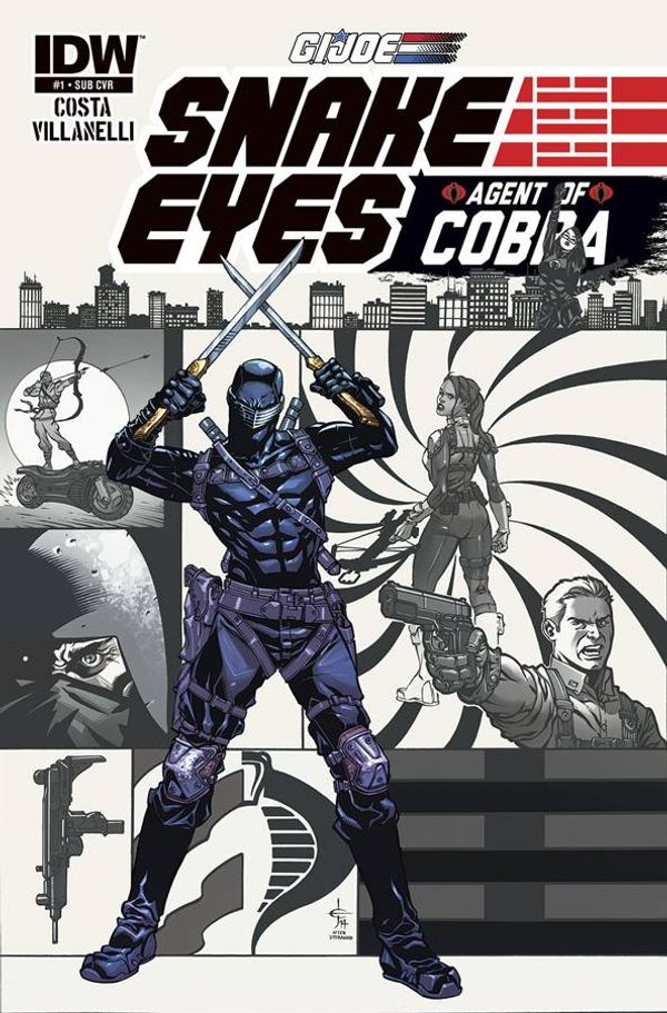 G.I. Joe: Snake Eyes, Agent of Cobra #1 (Subscription Variant)