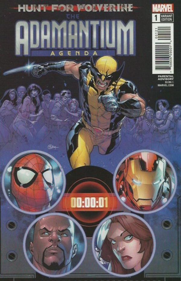 Hunt For Wolverine: Adamantium Agenda #1 (Silva Variant)