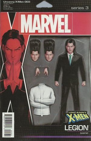 Uncanny X-Men #3 (Christopher Action Figure Variant)