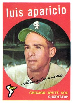  1961 Topps # 440 Luis Aparicio Chicago White Sox