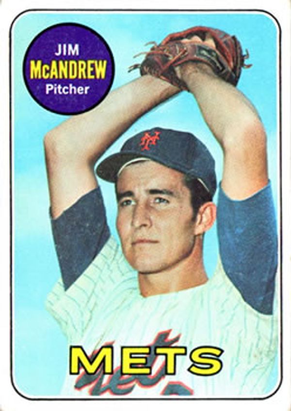 Jim McAndrew 1969 Topps #321