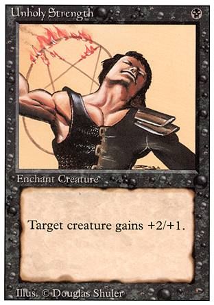 Unholy Strength (Revised Edition) Trading Card