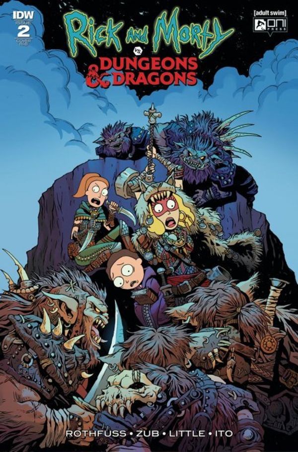 Rick and Morty Vs. Dungeons and Dragons #2 (20 Copy Cover Fowler)