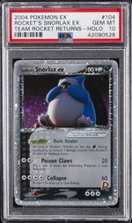 Rocket's Snorlax ex (104/109) - Team Rocket Returns