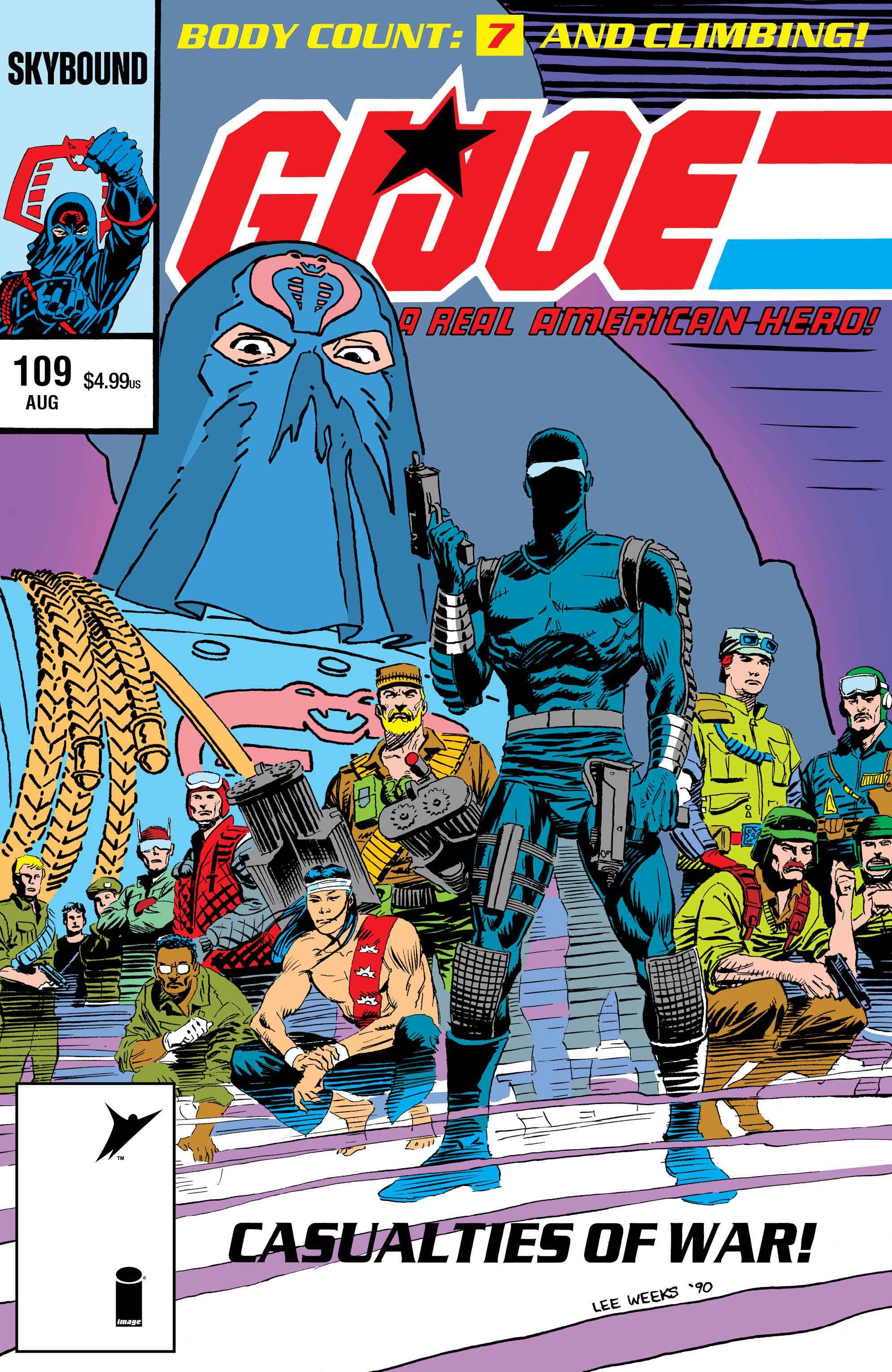 G.I. Joe, A Real American Hero #109 (Hama Files Edition Cvr C Lee Weeks Foil Variant) Comic