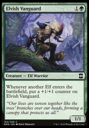 Elvish Vanguard (Eternal Masters) Trading Card