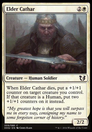 Elder Cathar (Blessed vs. Cursed) Trading Card