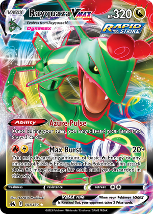 Rayquaza VMAX (101/159) - Crown Zenith