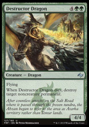 Destructor Dragon (Fate Reforged) Trading Card