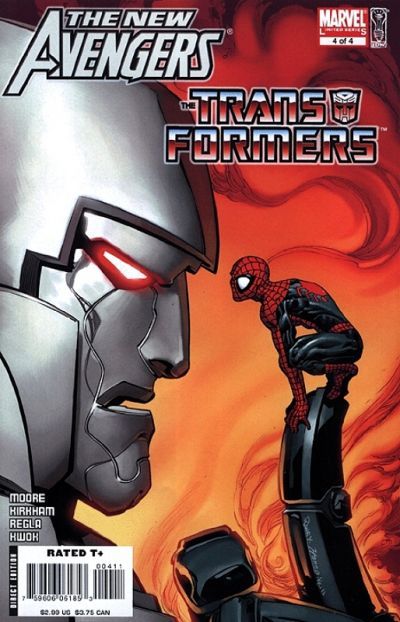 New Avengers/Transformers #4 Comic