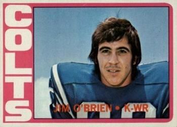 Jim O'Brien 1972 Topps #56 Sports Card