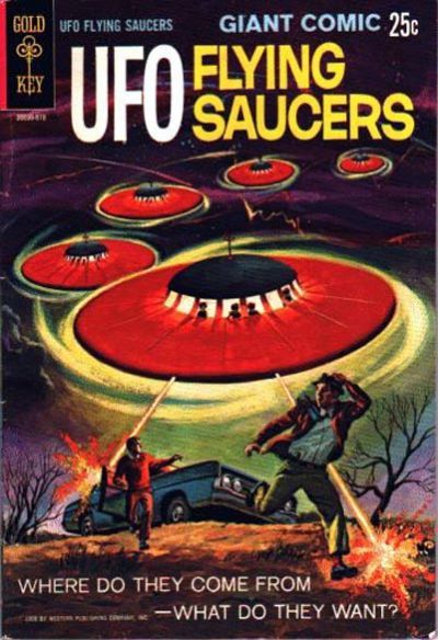 UFO Flying Saucers Comic
