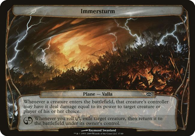 Immersturm (Planechase) Trading Card