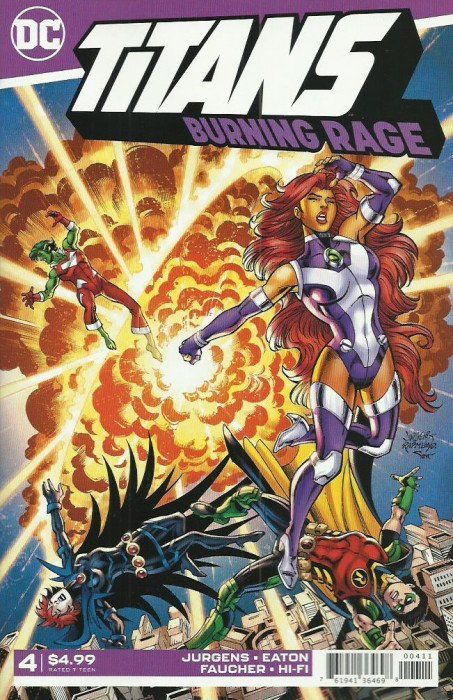 Titans: Burning Rage #4 Comic