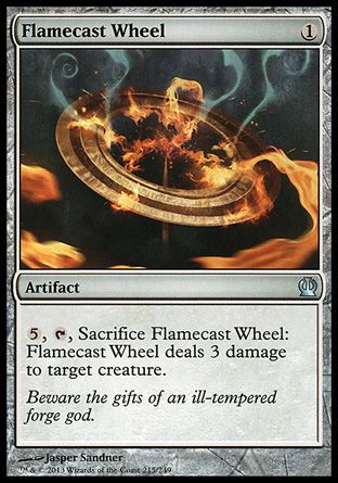 Flamecast Wheel (Theros) Trading Card