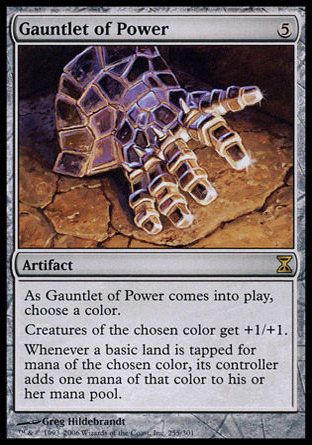 Gauntlet of Power (Time Spiral) Trading Card