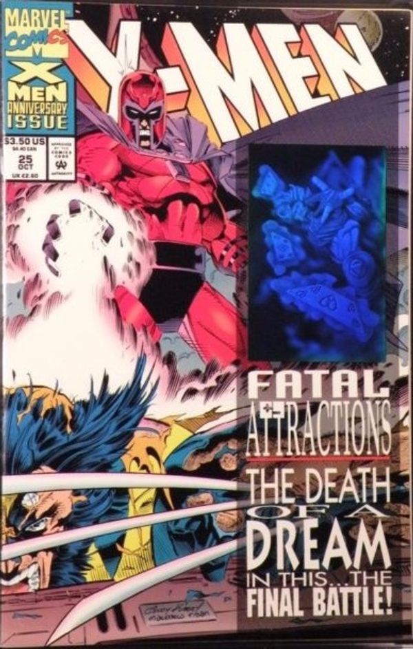 X-Men #25 (Blue Hologram Variant)