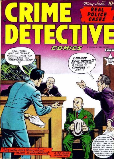 Crime Detective Comics #v1#8 Comic