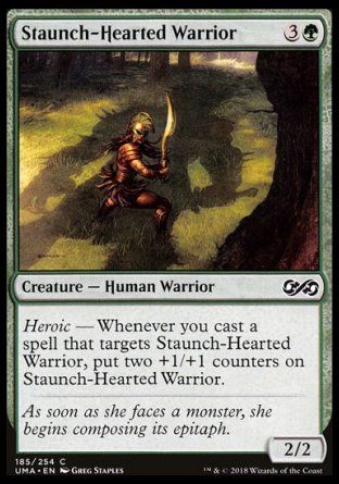 Staunch-Hearted Warrior (Ultimate Masters) Trading Card