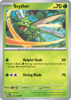 Scyther (123/165) - 151