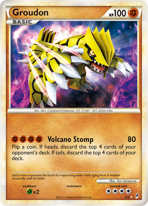 Groudon (SL4) - Call of Legends