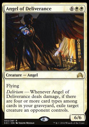 Angel of Deliverance (Shadows over Innistrad) Trading Card