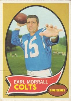 Earl Morrall 1970 Topps #88 Sports Card