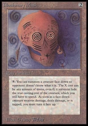 Illusionary Mask (Alpha) Trading Card