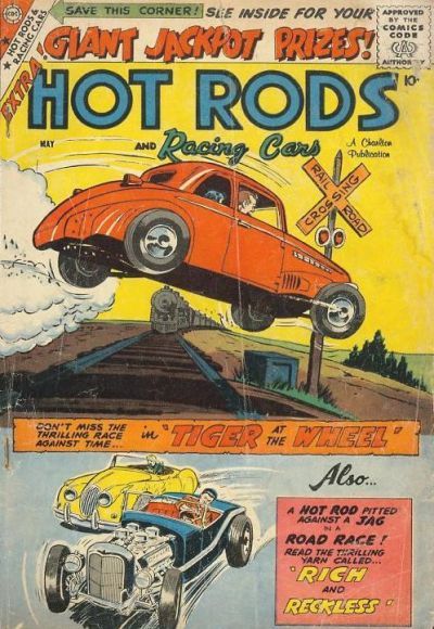 Hot Rods and Racing Cars #40 Comic