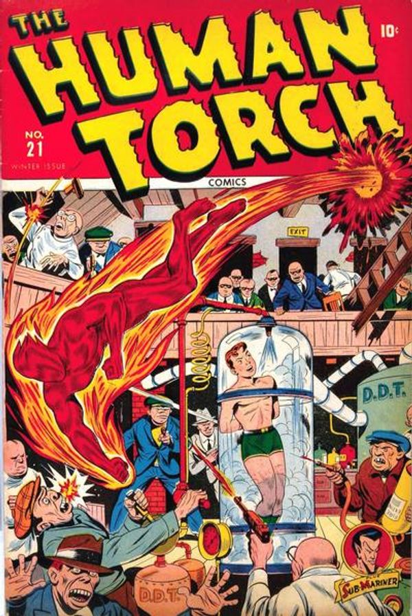 The Human Torch #21